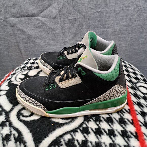 Size 8 - Men Nike Jordan 3 Retro Mid Pine Green CT8532-030 - Picture 1 of 13